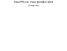 Tablet Screenshot of funnyswf.com